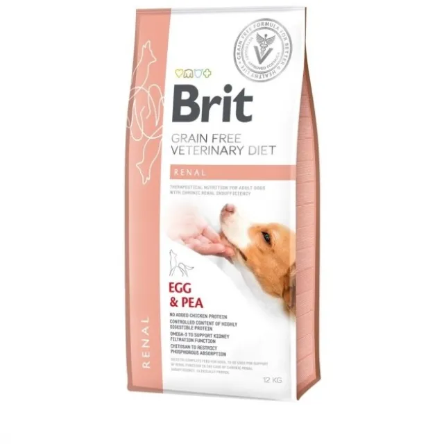 Brit Veterinary Diet Dog Renal Grain Free Egg & Pea