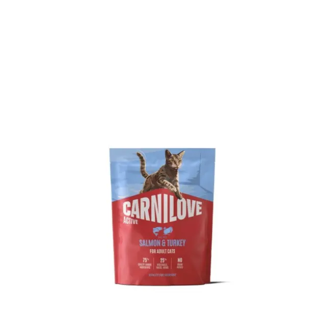 Carnilove Cat Adult Active Salmon & Turkey