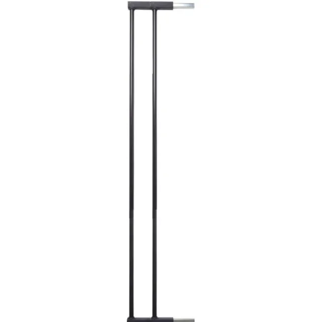 DogSpace Bonnie Forlengelse til Hundegrind Sort 7 cm 2-pk