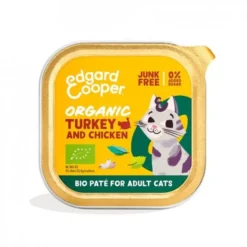 Edgard&Cooper Cat Organic Turkey 85 g