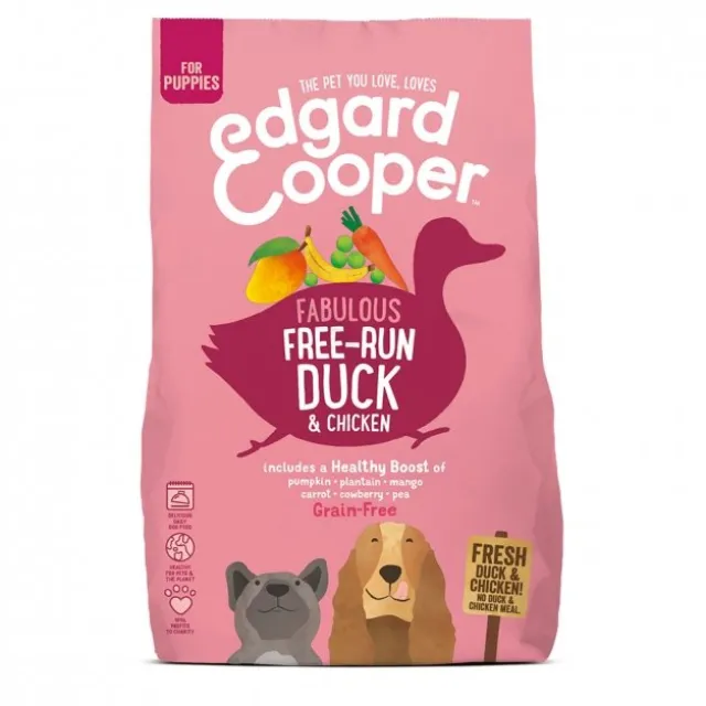 Edgard & Cooper Dog Grain Free Puppy And & Kylling