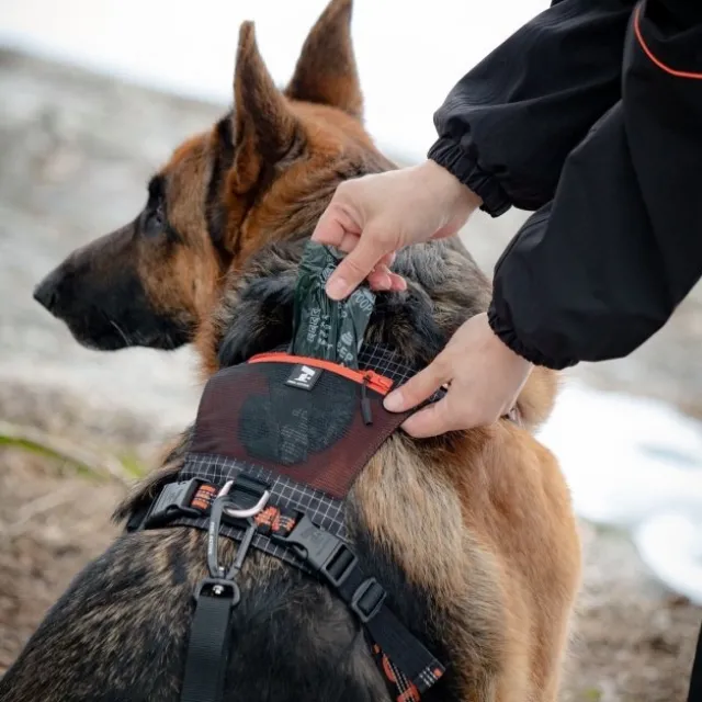 Feel Active Outdoor Hundsele med Lomme, Svart