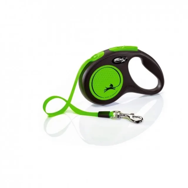Flexi New Neon Small 5 m bånd/15 kg