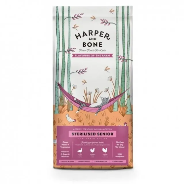 Harper and Bone Cat Senior Sterilised Flavours of the Farm 5kg