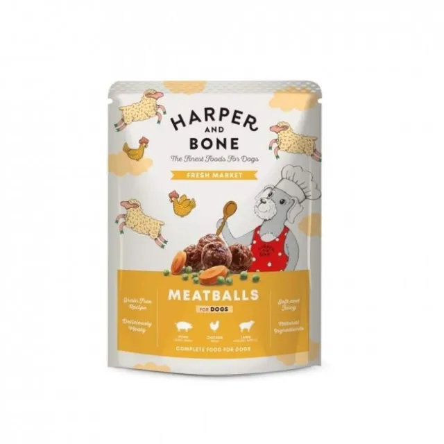 Harper and Bone Dog Pouch Fresh Market kjøttboller 300 g