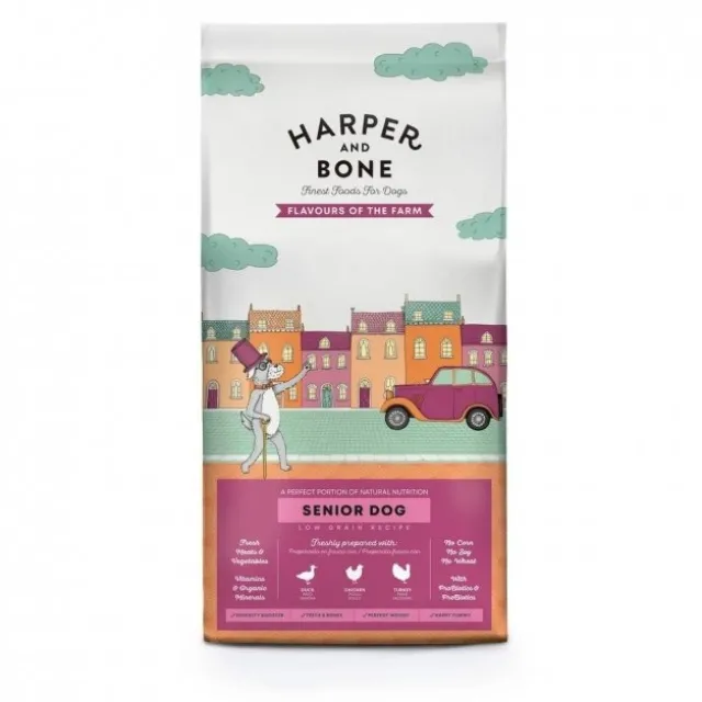 Harper and Bone Dog Senior/Light Flavours Farm tørrfôr