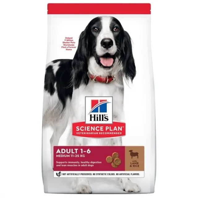 Hill's Science Plan Dog Adult Medium Lamb & Rice