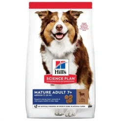 Hill's Science Plan Dog Mature 7+ Medium Lamb & Rice