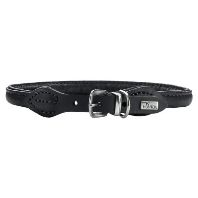 Hunter Halsbånd Round & Soft Black