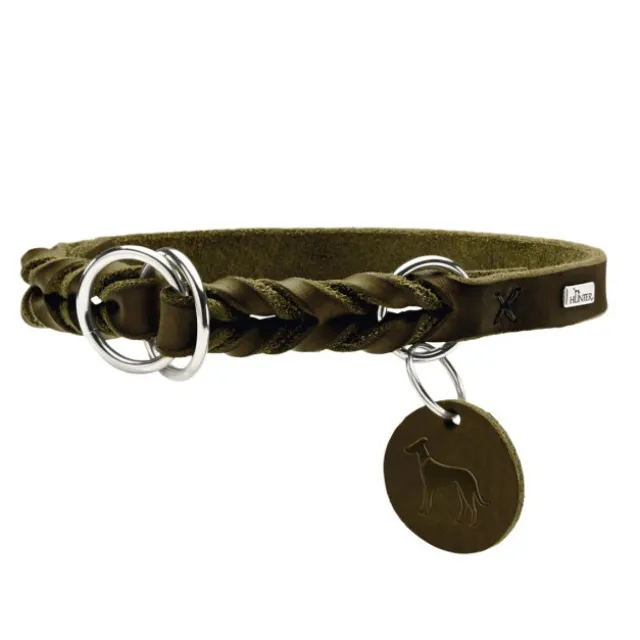Hunter training collar Solid Education Olive Green