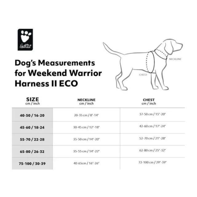 Hurtta Weekend Warrior II ECO Hundesele Lilla