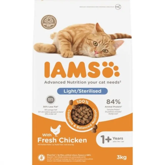 Iams for Vitality Cat Adult Sterilised Chicken