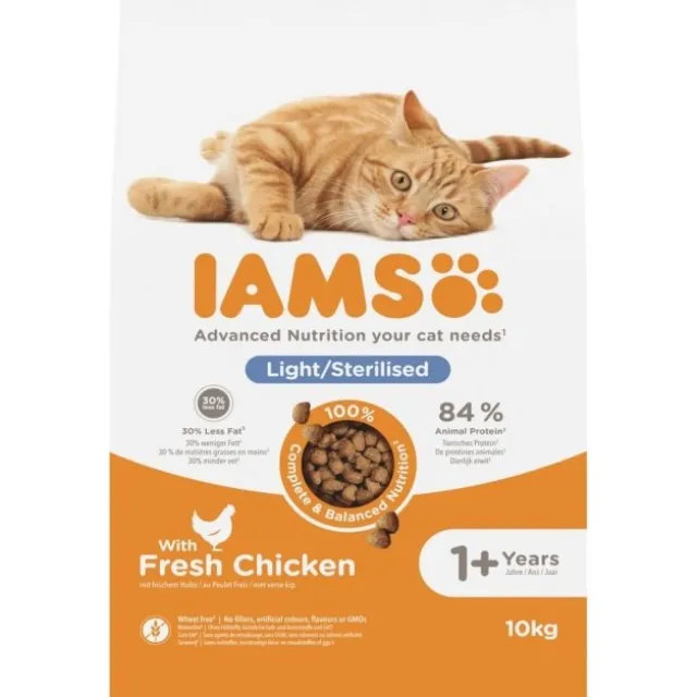 Iams for Vitality Cat Adult Sterilised Chicken