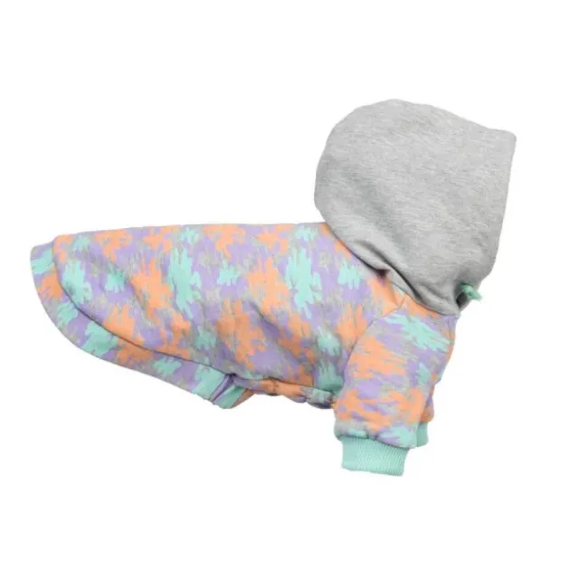 Little&Bigger hoodie Pastel Cloud print
