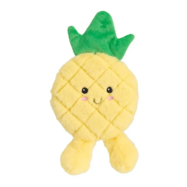 Little&Bigger Juicy Vibes plushy disq squeaker pineapple