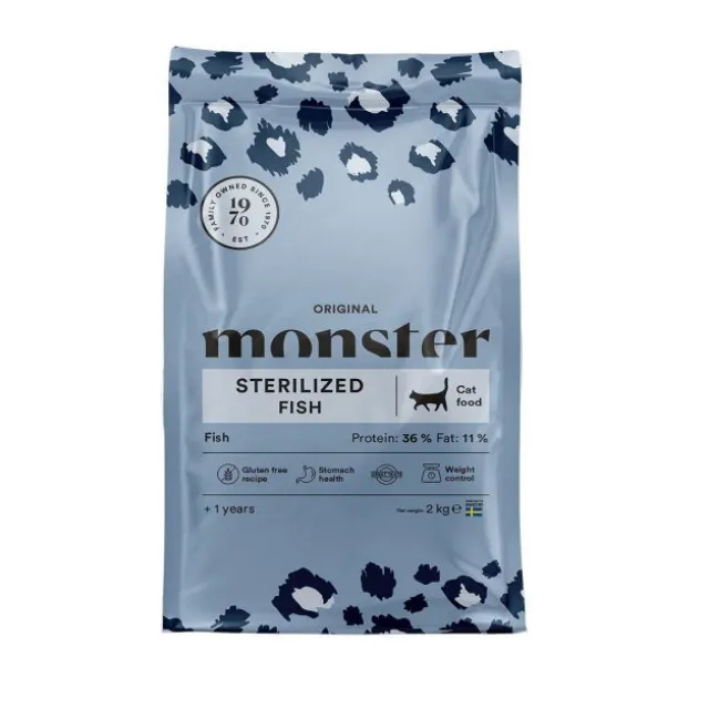 Monster Cat Original Sterilized Fish