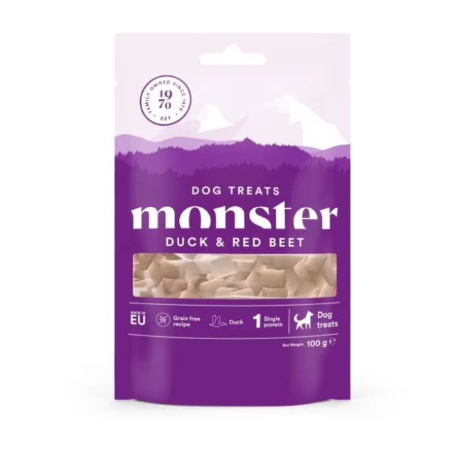 Monster Dog Godbiter And og Rødbeter 100 g