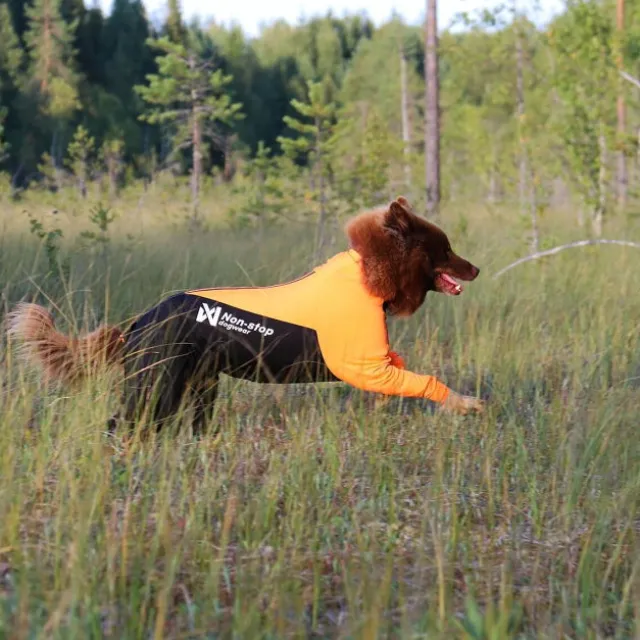 Non-stop dogwear Protector suit Female orange/sort
