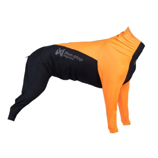 Non-stop dogwear Protector suit Female orange/sort