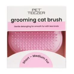 Pet Teezer Ergonomisk Kattebørste Rosa