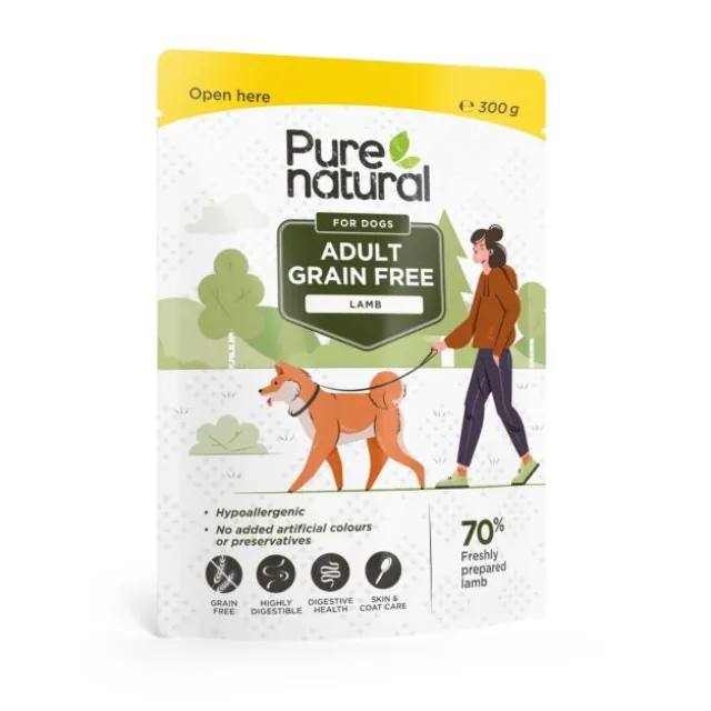 Purenatural Dog Adult Grain Free Lamb våtfôr 300 g