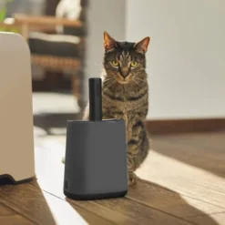 Rotho MyPet Biala kattesandspade & holder Sort