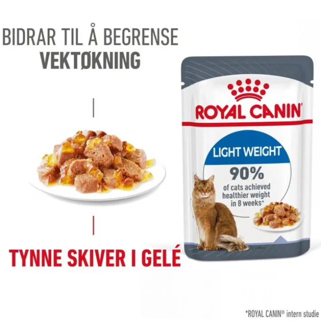 Royal Canin Cat Adult Light Weight Care Chunks in Jelly 12x85