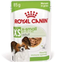 Royal Canin X-Small Adult Gravy våtfôr til hund 12x85g