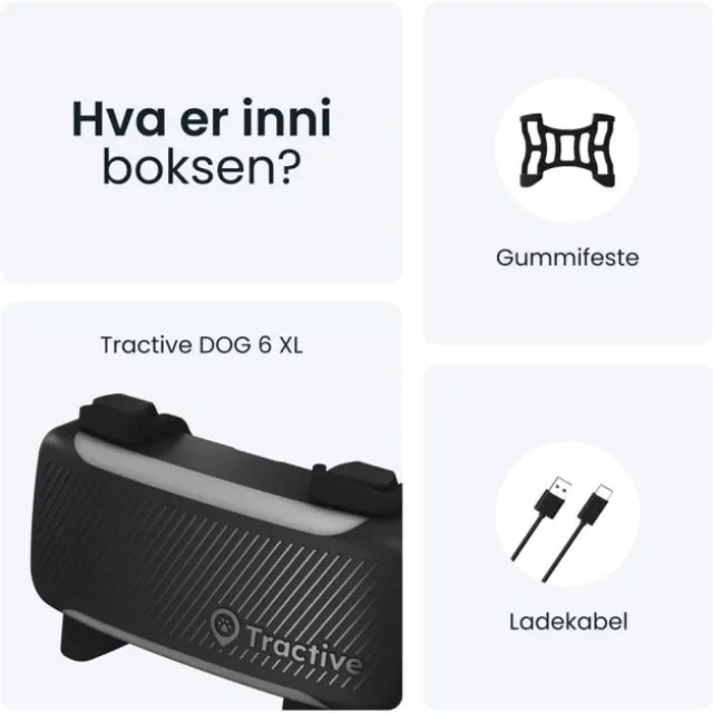 Tractive DOG 6 XL GPS Dog Collar & Health Monitor